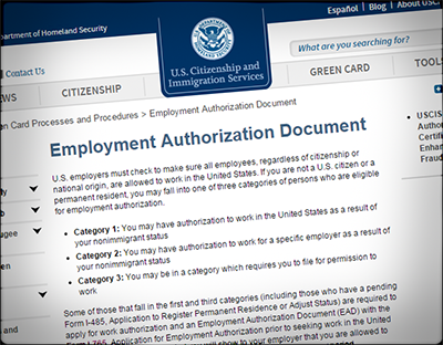 Study: Millions of Illegals Not Permitted to Work in US Got Work Permits