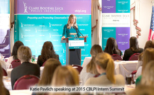 Katie Pavlich speaks at CBLPI's 2015 Intern Summit