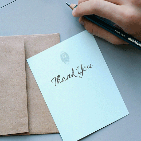 That Thank You Note Will Be Remembered